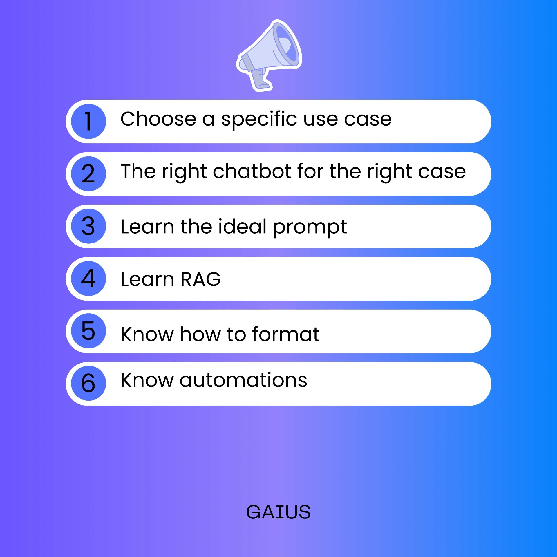 6 steps to master legal AI: choose a use case, pick the right chatbot, learn prompting, RAG, formatting and automation for lawyers