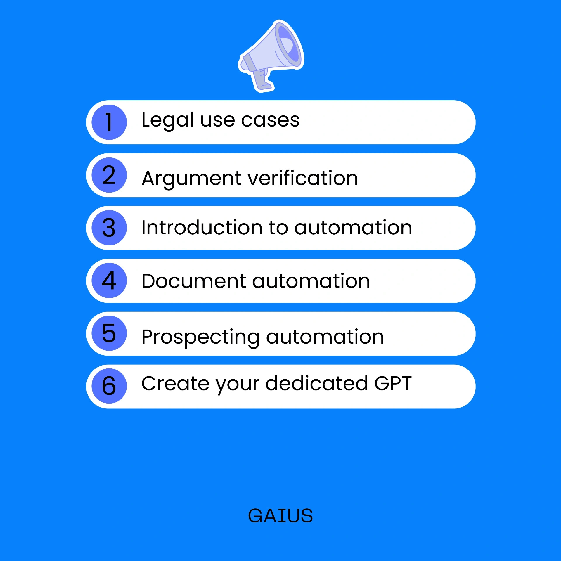 6 practical AI use cases for lawyers: legal research, argument verification, document automation, prospecting and custom legal GPT